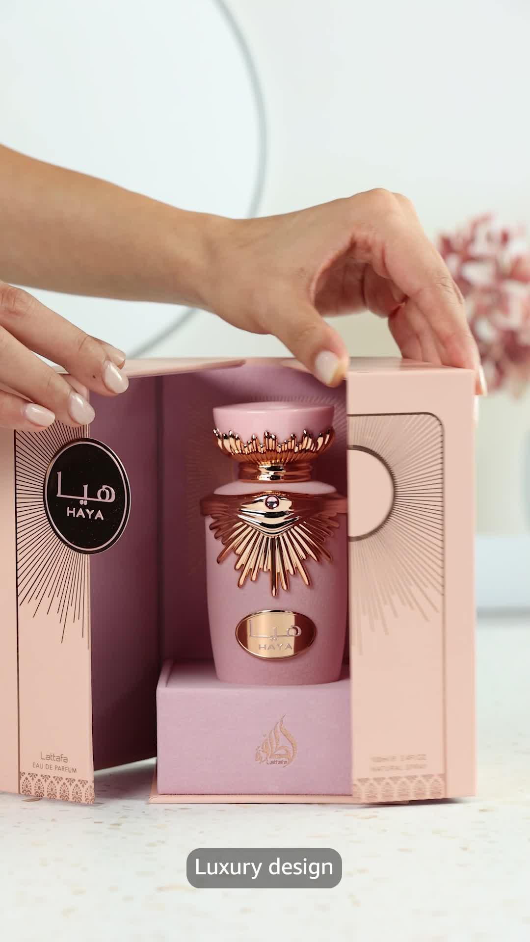 Lattafa Haya Eau de Parfum-(Unisex)-100ml, Pack Of 1 : Amazon.ae